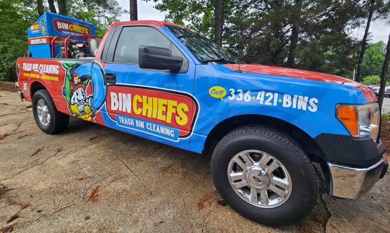 Bin Chief Fleet Truck Wrap 3