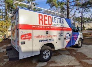 Cwi Fleet Red Letter Roofing Van Kuv 1