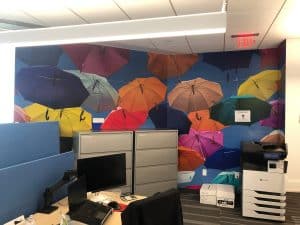 Lenovo Umbrella Wall Mural