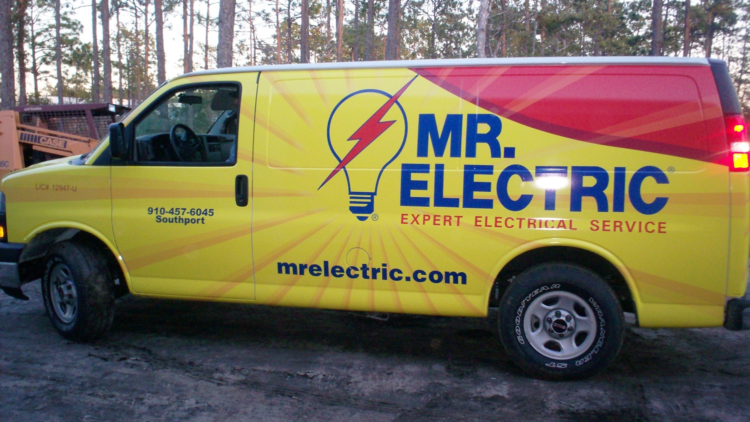 Mr Electric Van Wrap