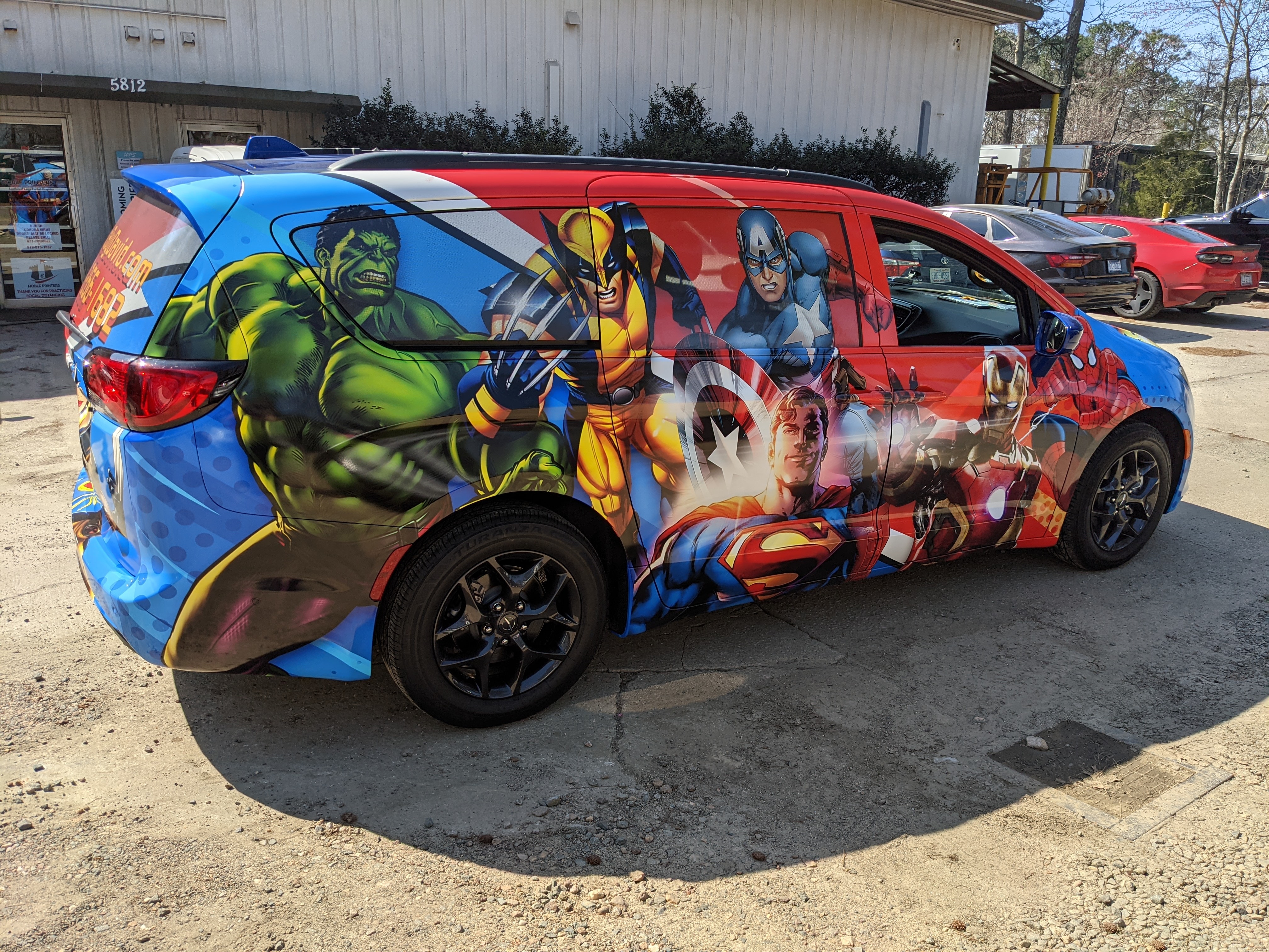 Magic minivan Wrap