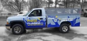 Phase 3 Plumbing Kuv Truck Wrap