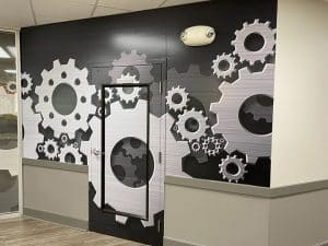 Wall Mural Glass Graphics 1