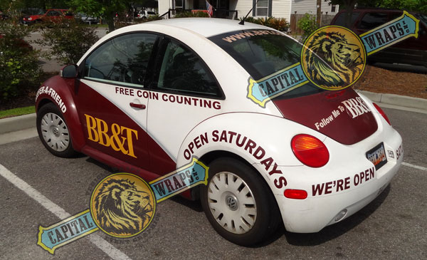 Bbt Bank Car Wrap 3