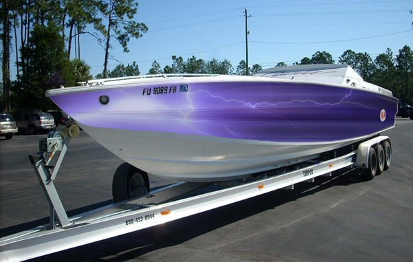 Boat Wrap Marina Wrap Boat Graphic Storm Wrap