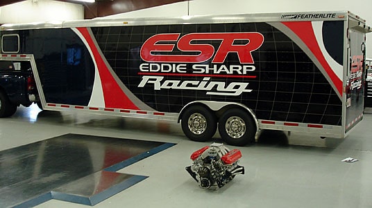 Eddie Sharp Racing Trailer