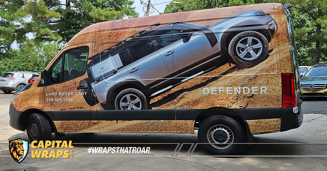 Wrapping Premium Sprinter Case Study: How to Wrap a Service Van for a Luxury Brand (Land Rover ...