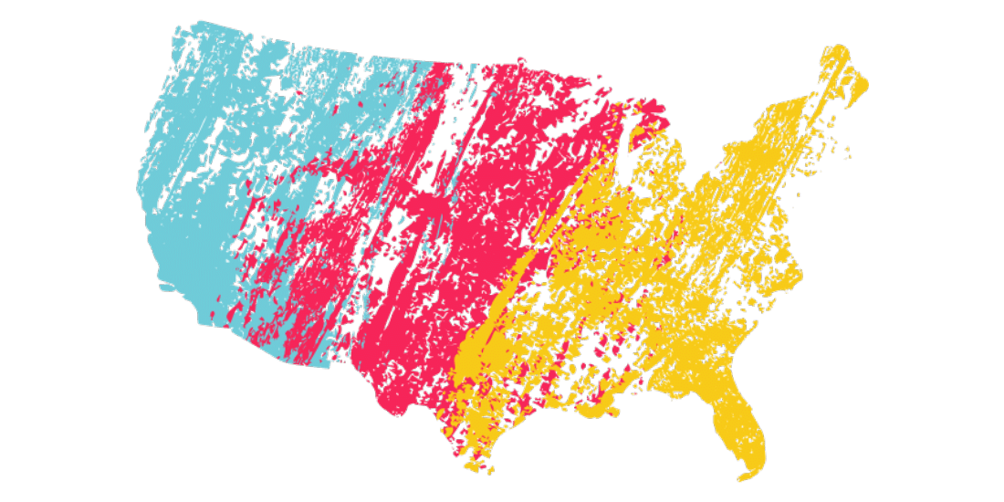 Map Usa Tri Color1