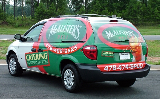 Minivan Wrap Vehicle Wraps Car Wrap Restaurant Wrap 1