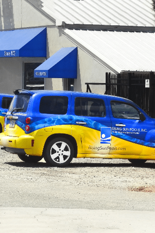 Pool Company Vehicle Wrap1